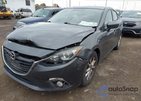 2014 Mazda Mazda3 I Touring z USA, uszkodzony, nr VIN JM1BM1V75E1170090